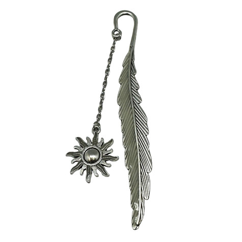 Feather & Sun Bookmark Glow-in-the-Dark